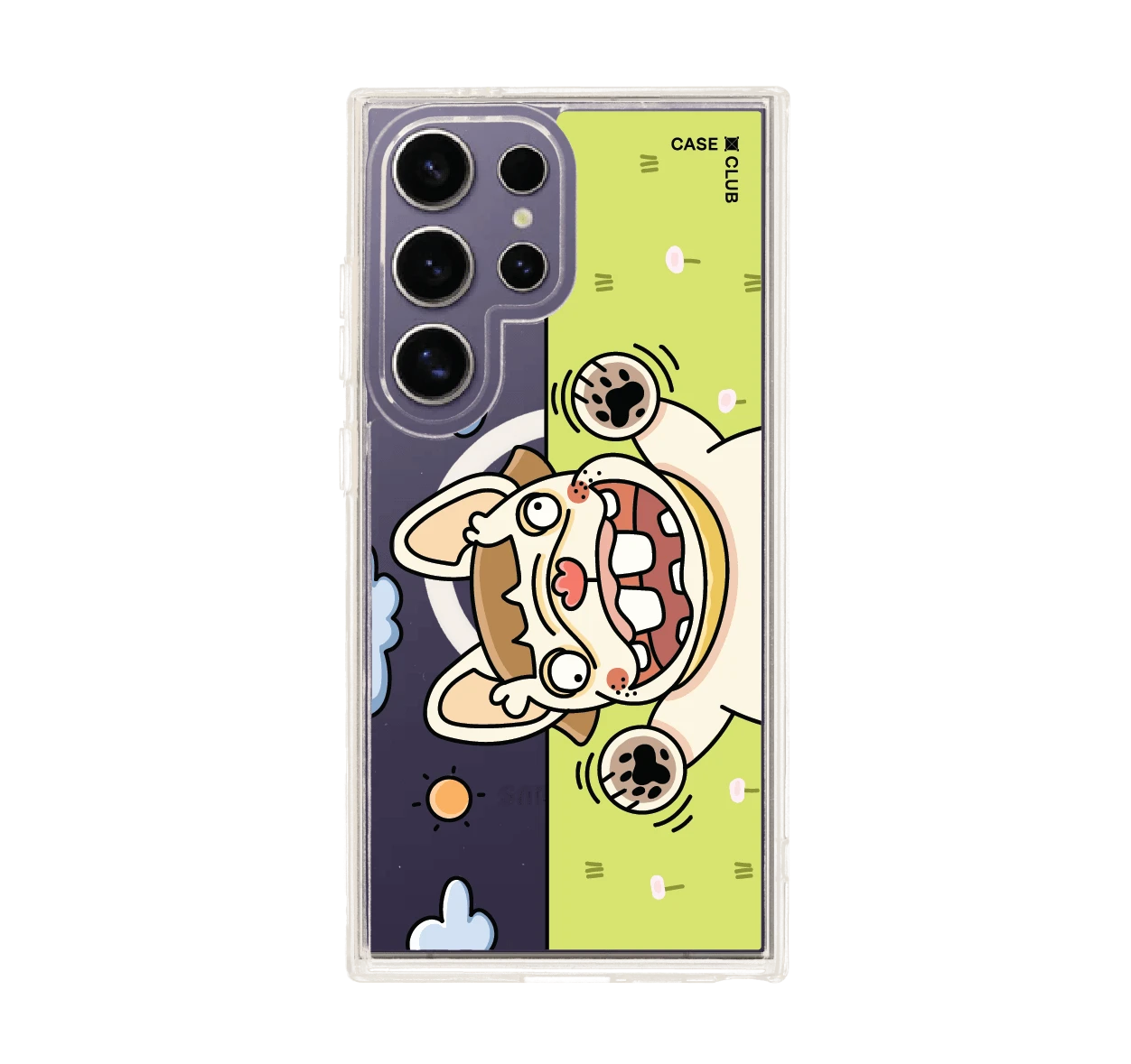 french bull dog garden